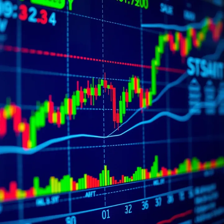 Forex trading chart displaying currency pairs and market trends for Indian traders