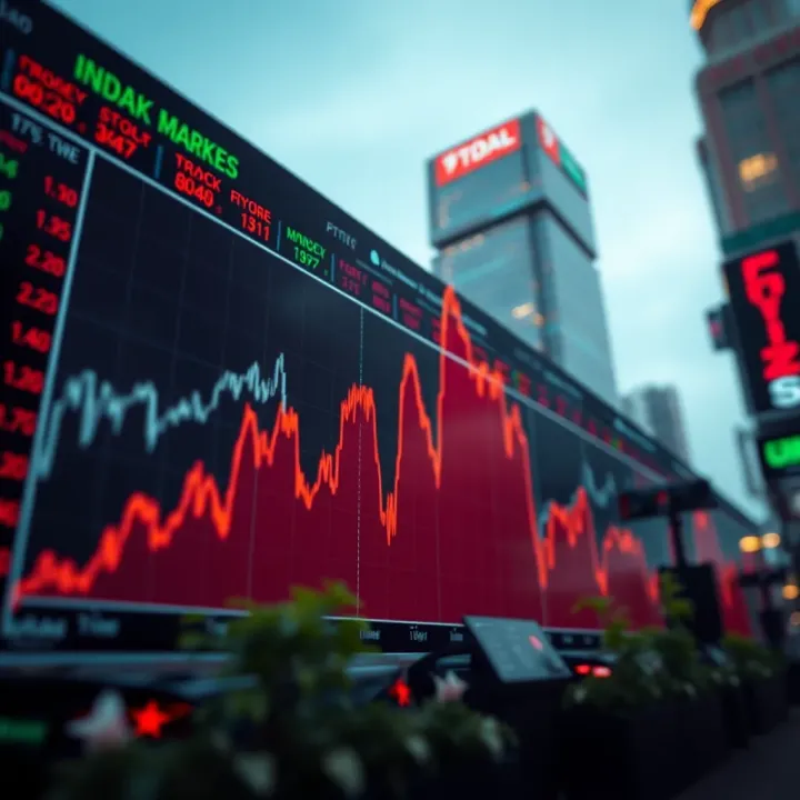 Graph showing peak trading hours with high volume and volatility in Indian stock market