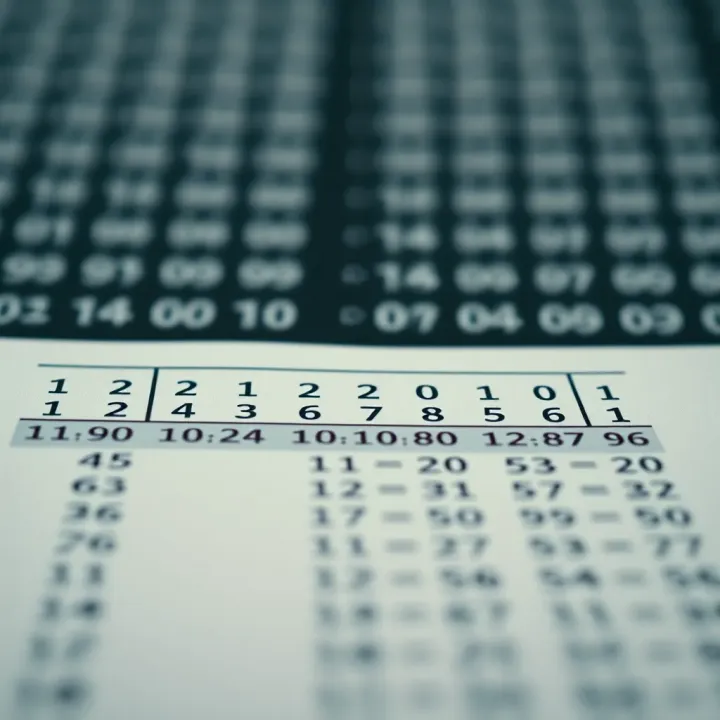 Truth table representing input and output states for binary addition and subtraction operations