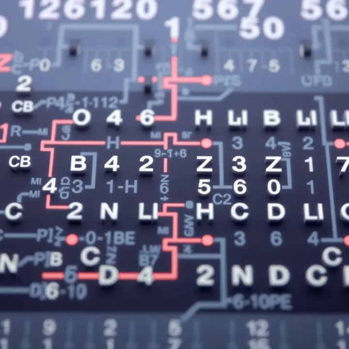 Logic gate diagram illustrating binary to Gray code conversion circuit