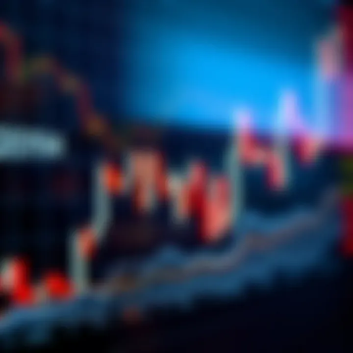 Graph illustrating morning star candlestick pattern as a signal of bullish reversal in stock prices