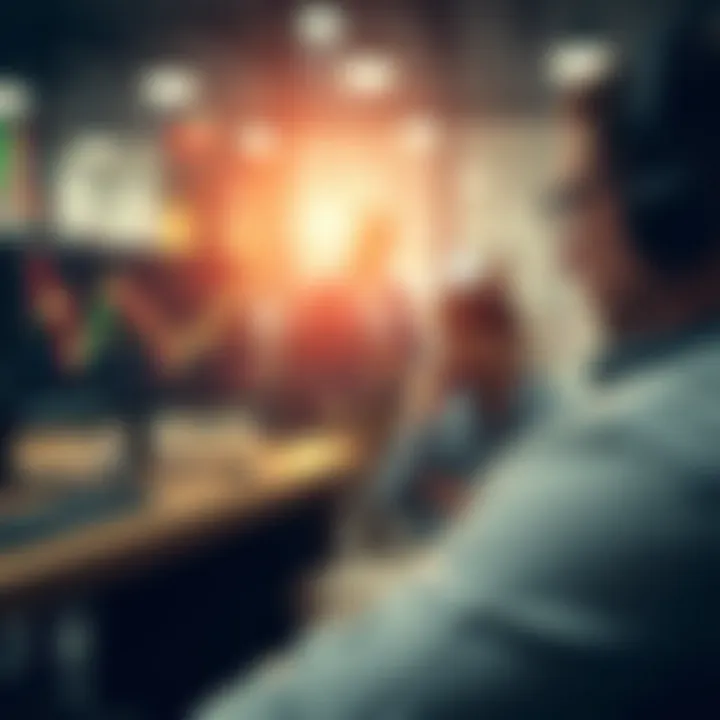 Illustration of candlestick psychology highlighting trader sentiment and decision-making behind common candlestick formations