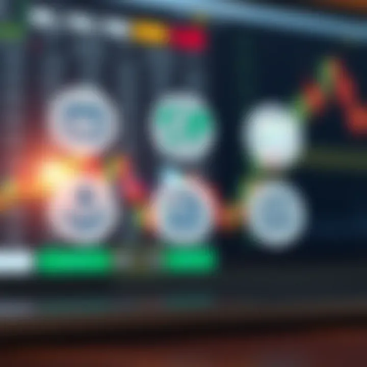 Comparison of features and regulatory compliance icons for forex trading platforms in India