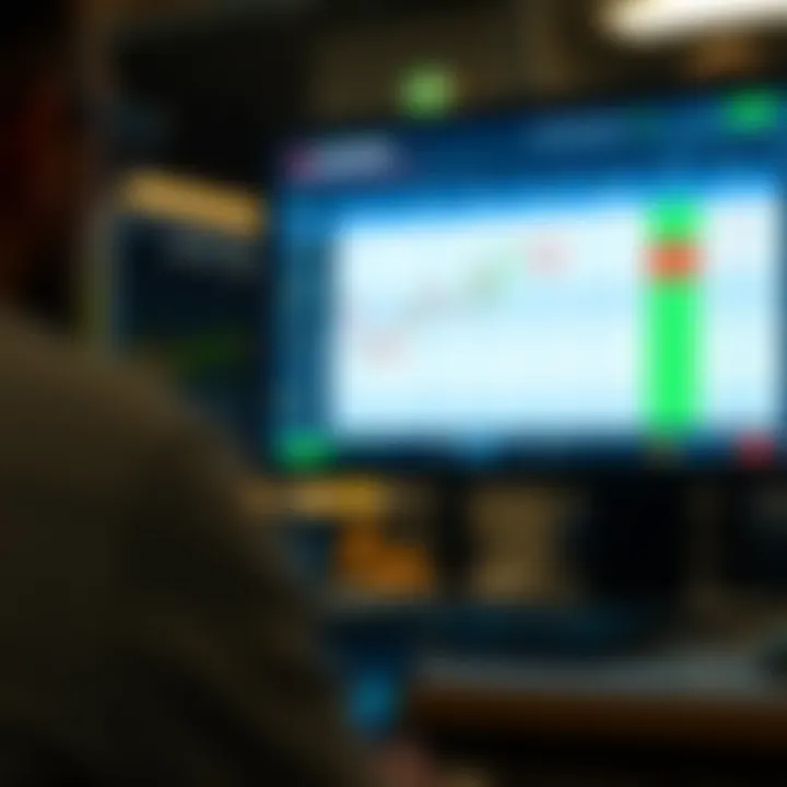 Comparison of features and safety aspects of various trading platforms on a digital screen
