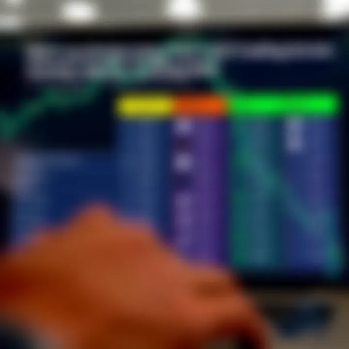 Comparison chart of popular option trading apps highlighting brokerage fees and key features