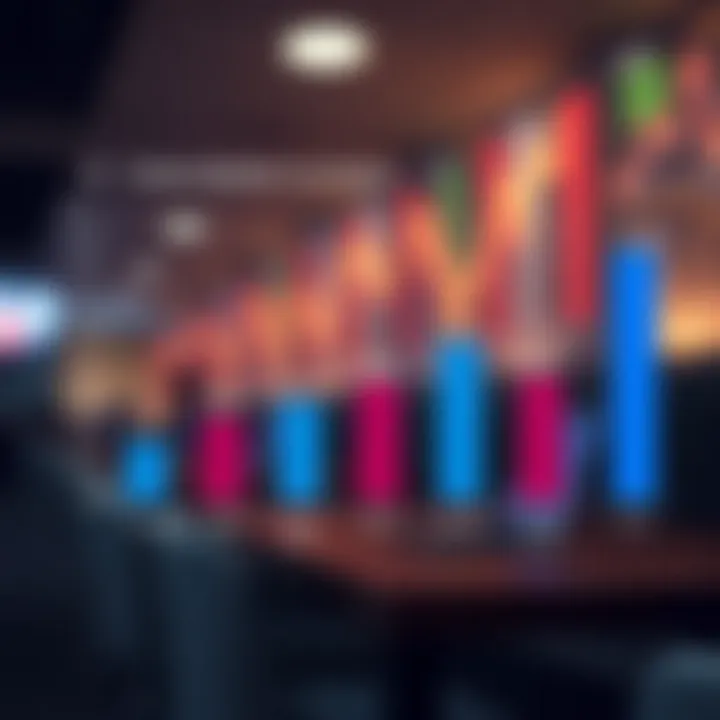 Graph showing comparison of brokerage fees among different trading apps in India