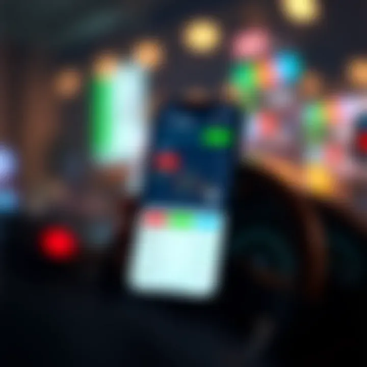 Key Features and Benefits of Low Charge Trading Apps for Indian Investors Smartphone displaying a trading app interface with graphs and low fees indicators