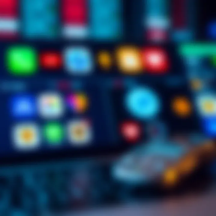 Comparison of popular trading app logos with icons representing safety features and investment protection