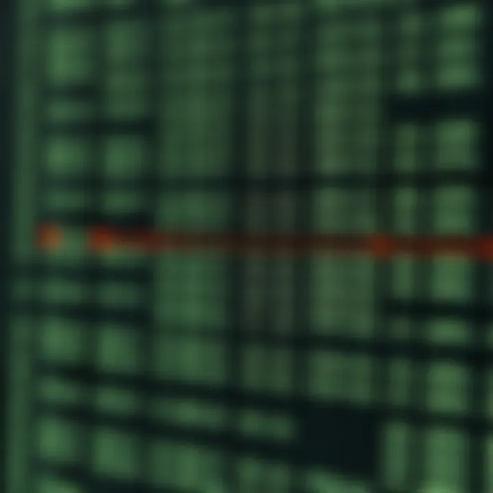 Illustration showing the concept of linear search through sequentially checking elements in a list