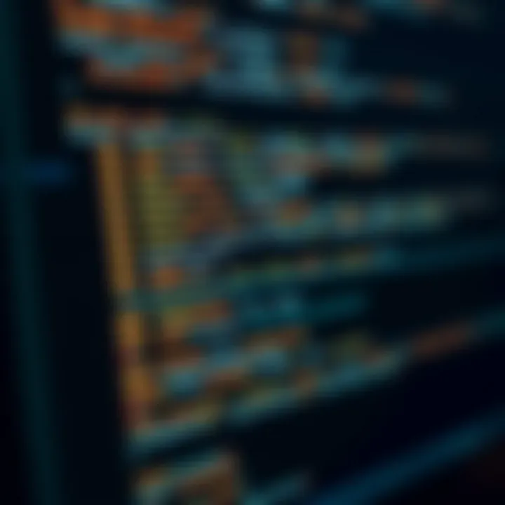 Code snippet demonstrating efficient implementation of binary search in a programming language