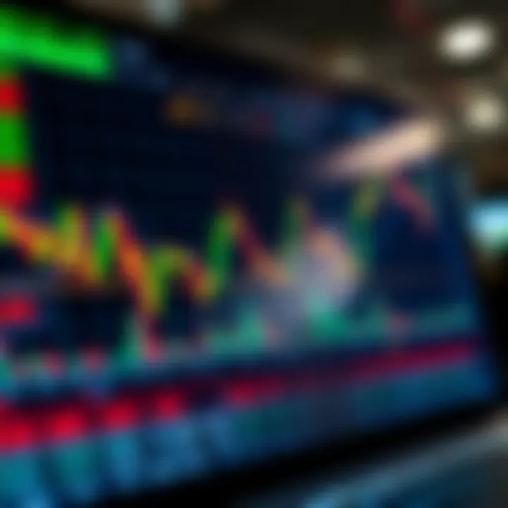 Advanced Trading Charts and Real-Time Market Data Interface User interface showcasing advanced trading charts and real-time market data on a digital platform