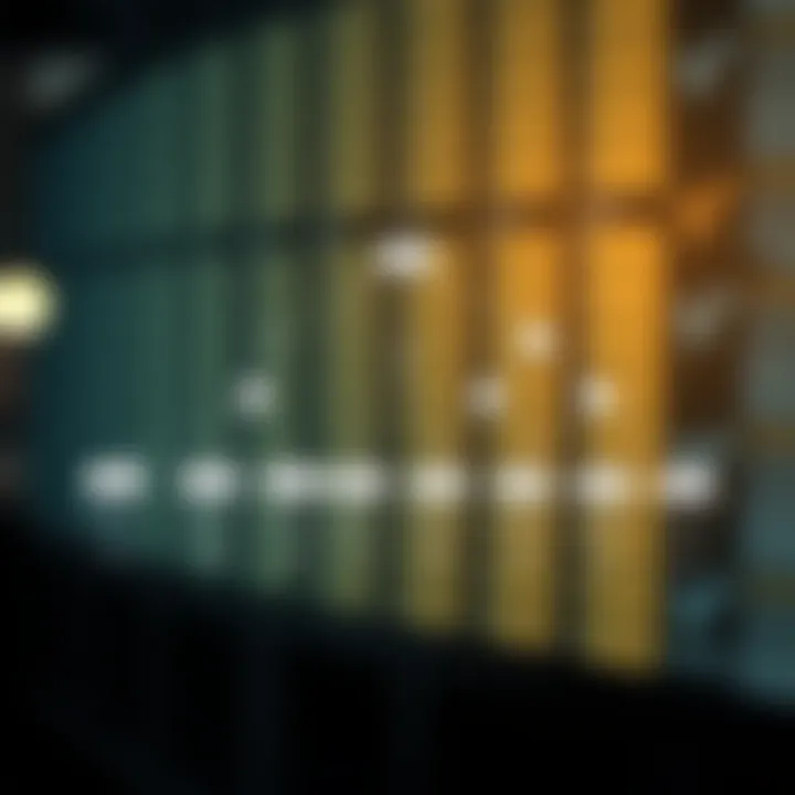 Diagram illustrating the structure of an optimal binary search tree with nodes and weighted probabilities