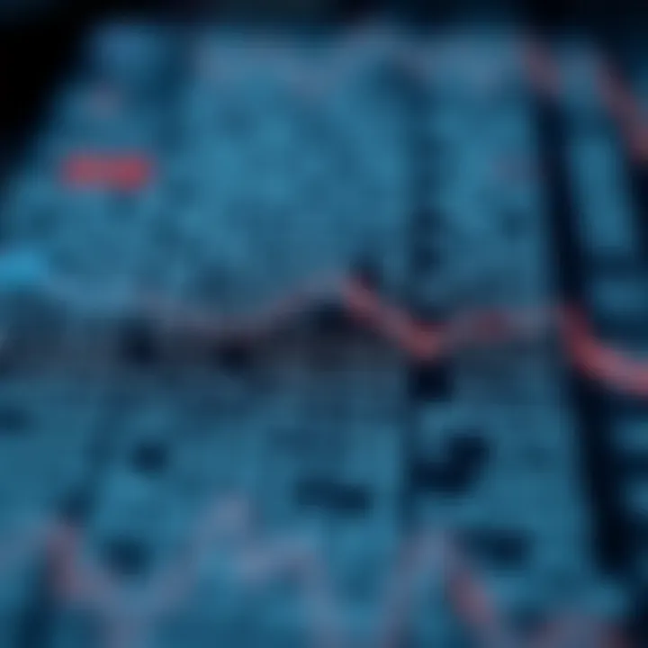 Diagram illustrating binary search dividing a sorted list to locate a target value efficiently