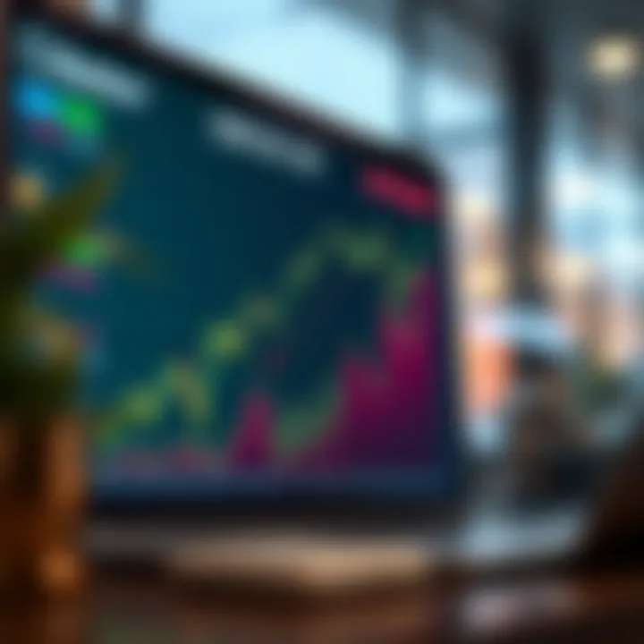 Graph illustrating the growth and decline of options trading on Bankex platform