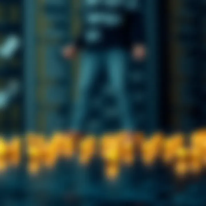 Diagram depicting a binary search dividing a sorted list to efficiently locate a target item