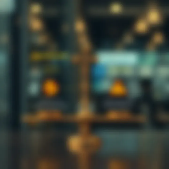 Conceptual graphic showing benefits and drawbacks of trading apps with icons representing zero fees and caution signals