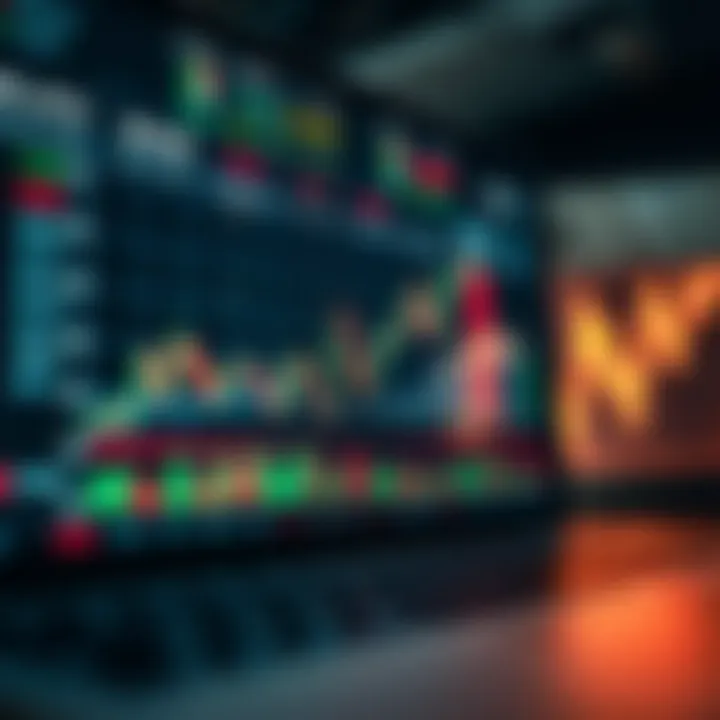 Graph illustrating risk management and trading tools for intraday market activities