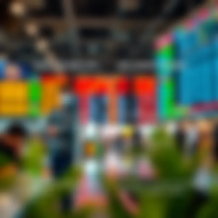 Visual representation comparing mock trading app features with real stock market environment, highlighting key differences and benefits.