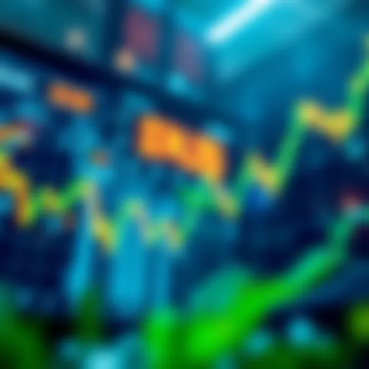 Illustration of Indian stock market symbols and digital connectivity representing trading apps without brokerage fees