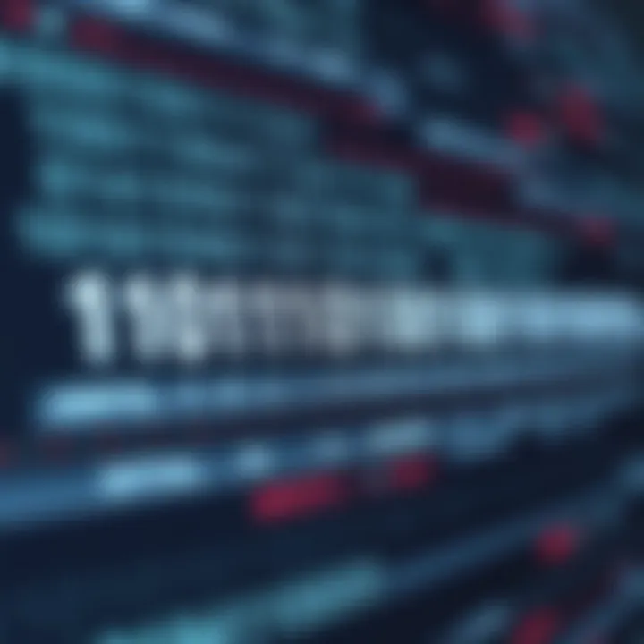 Diagram illustrating binary digits aligned with their place values