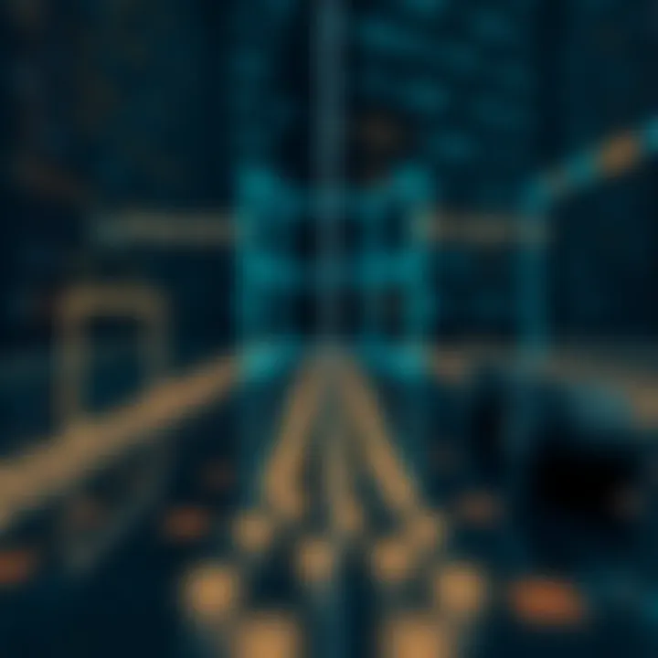 Visual comparison of linear and binary search algorithms demonstrating their operational flow and efficiency