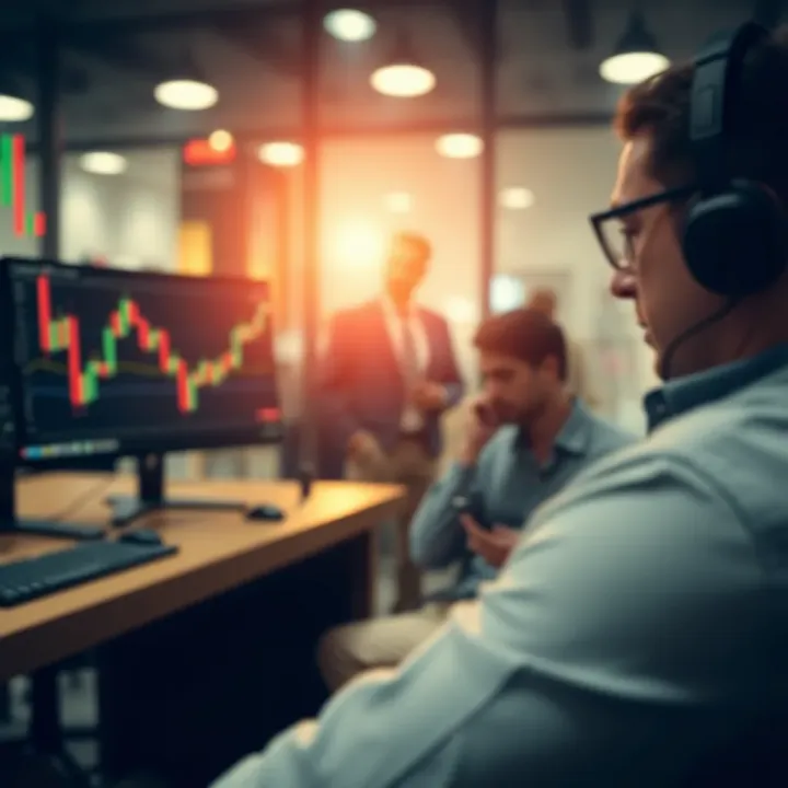 Illustration of candlestick psychology highlighting trader sentiment and decision-making behind common candlestick formations