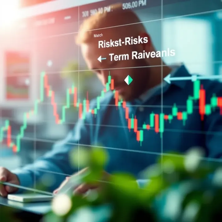 Analyzing Risks and Rewards in Fast-Paced Trading Graphical representation of market risks and benefits related to short-term trading strategies
