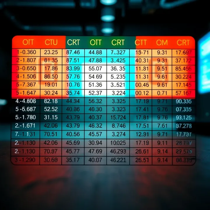 Truth table showing various input combinations and corresponding borrow and difference outputs for a binary subtractor