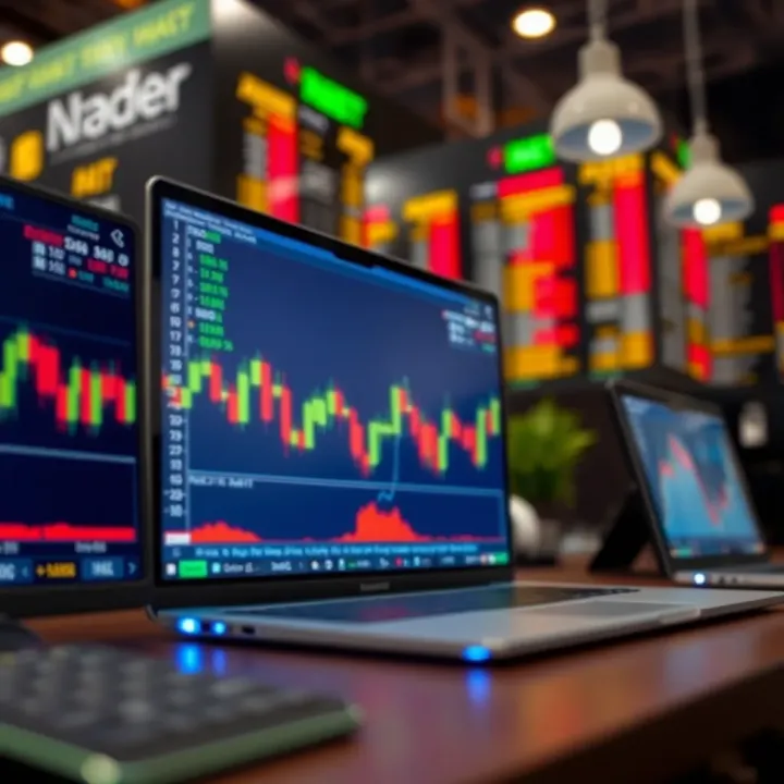 Curated list of popular stocks for options trading with market indicators