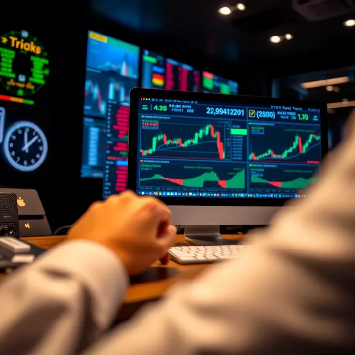Interactive Online Course Platform for Options Trading Education Digital learning environment showcasing an online course interface focused on options trading strategies