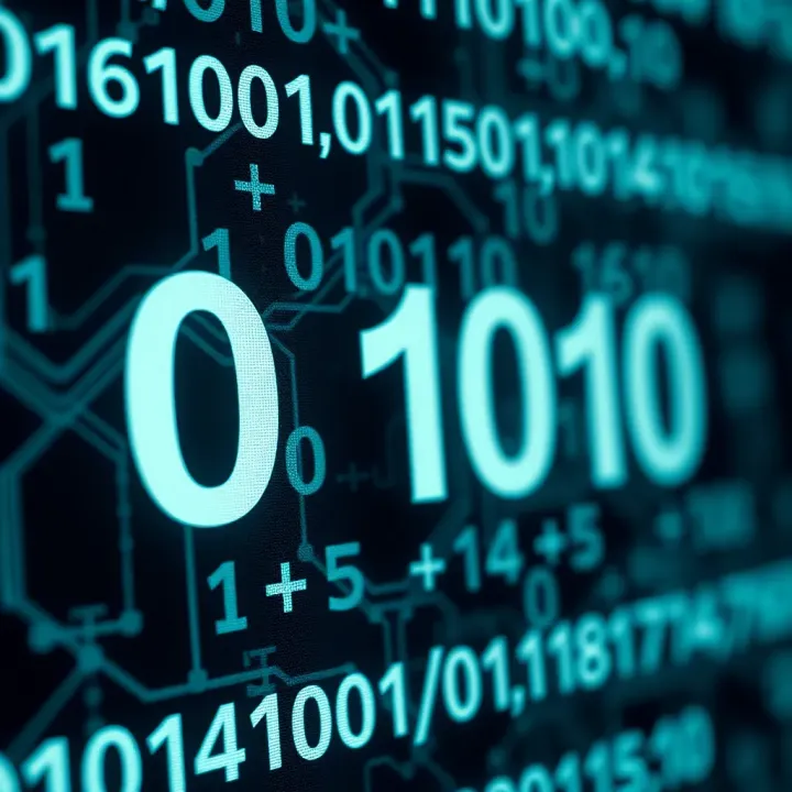 Visual representation of the conversion between binary, octal, decimal, and hexadecimal numerals