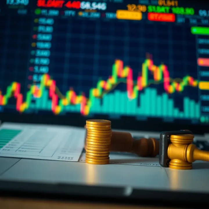 Illustration of margin calculation and risk management strategies in stock trading