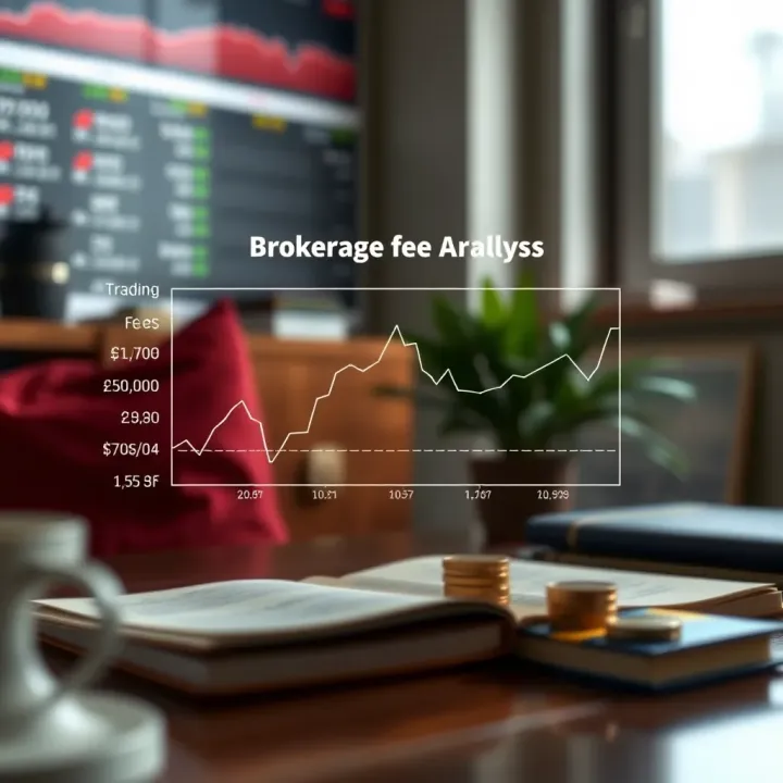 Brokerage Fees and Trading Cost Analysis in Intraday Trading Diagram showing brokerage fee structures and their impact on overall trading costs in India