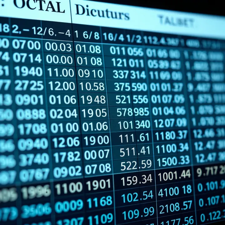 Octal to Binary Conversion Guide with Tables
