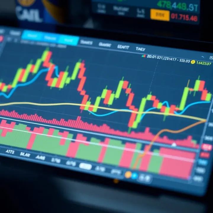 Essential Continuation Chart Patterns to Identify Market Trends Technical chart showing classic continuation chart patterns used for predicting price trends