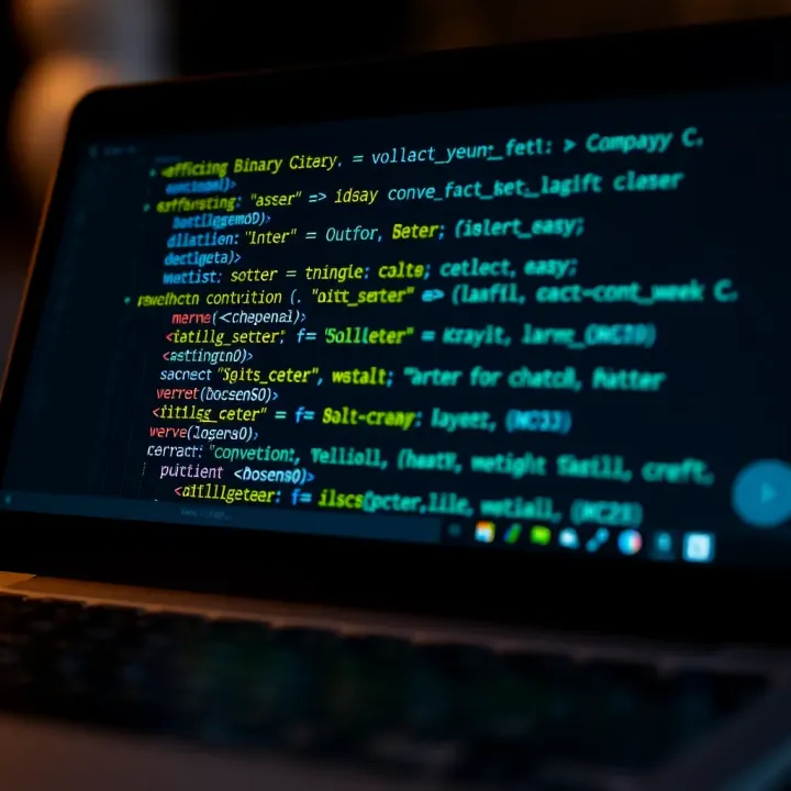 Code snippet demonstrating efficient binary conversion function implementation in C