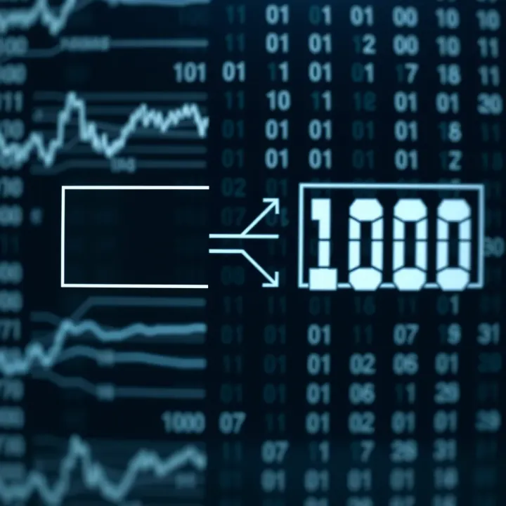 Diagram showing the conversion of a binary number into Gray code using XOR operation
