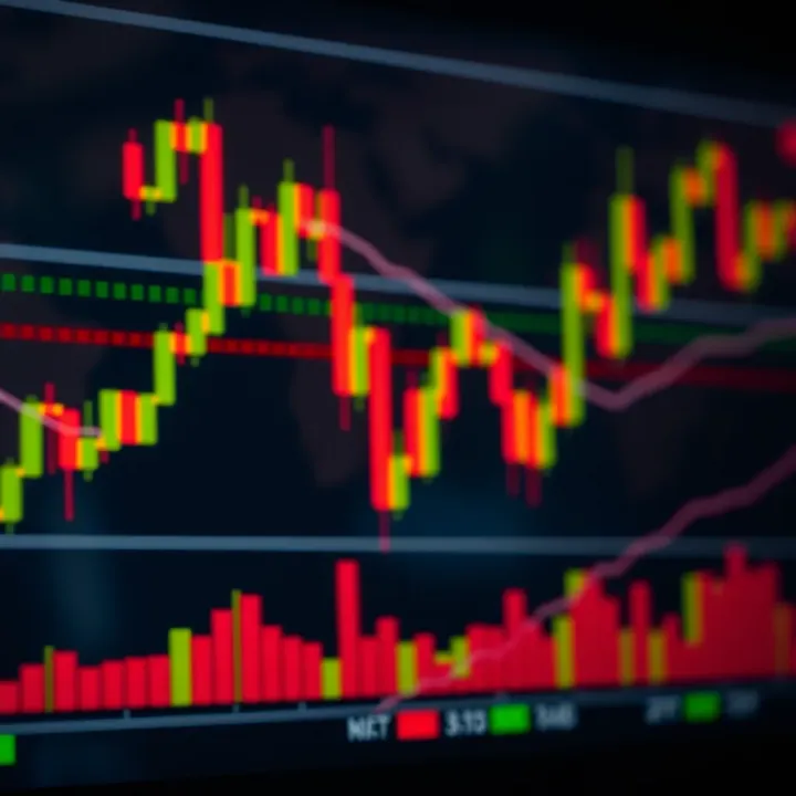 Technical analysis chart highlighting key market trend signals in Indian stock trading