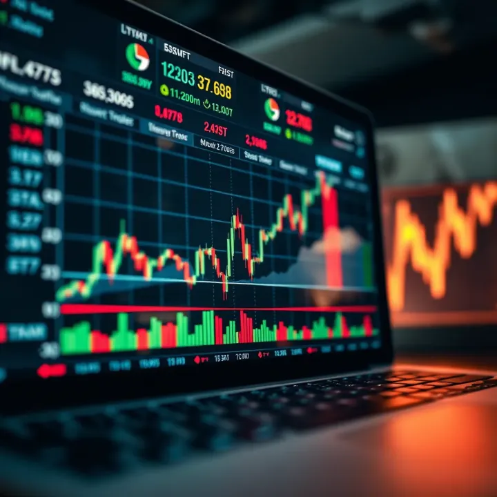 Risk Management and Trading Tools for Intraday Markets Graph illustrating risk management and trading tools for intraday market activities