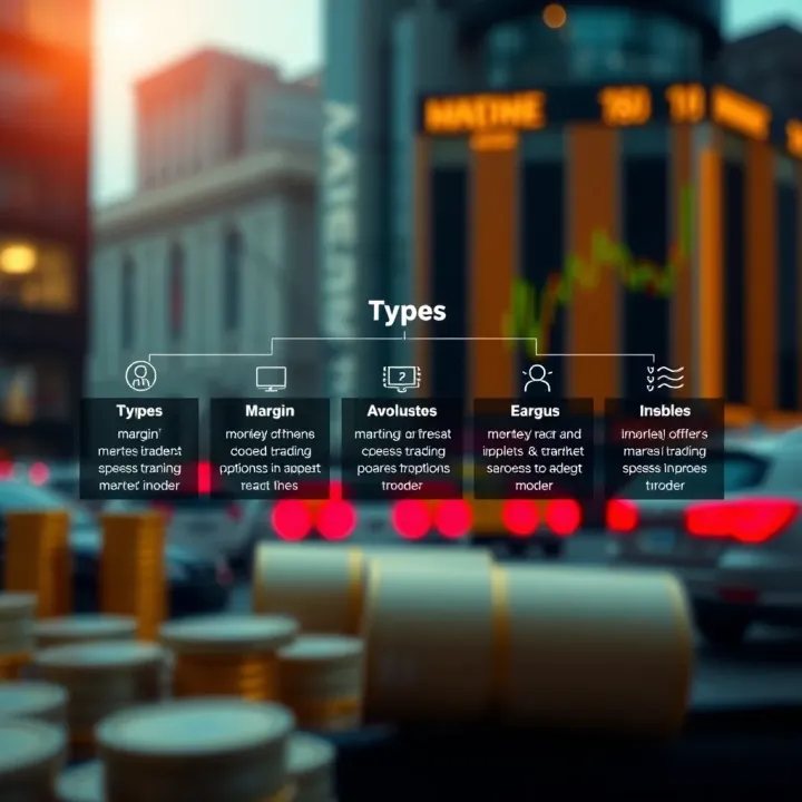 Diagram illustrating different types of margin requirements in options trading in India