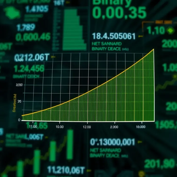 Graph comparing efficiency of standard binary search and optimized binary search algorithms