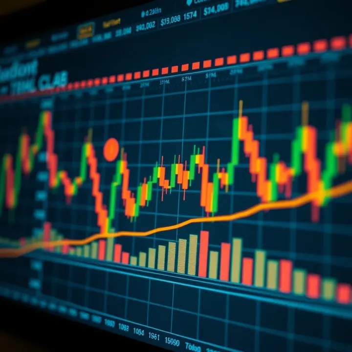Detailed chart showing bullish and bearish candlestick patterns used in trading analysis